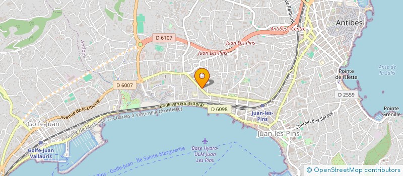 localisation de l'entreprise 3R PESTANAS à ANTIBES