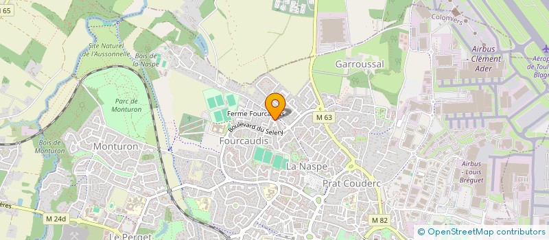 localisation de l'entreprise 3R0S à COLOMIERS