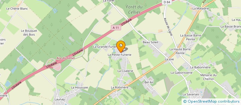 localisation de l'entreprise 3RD EYE  LE CELLIER