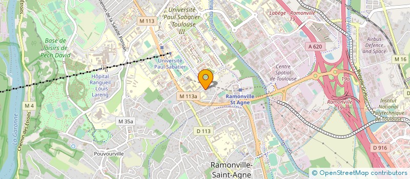 localisation de l'entreprise 3RD FORCE à TOULOUSE