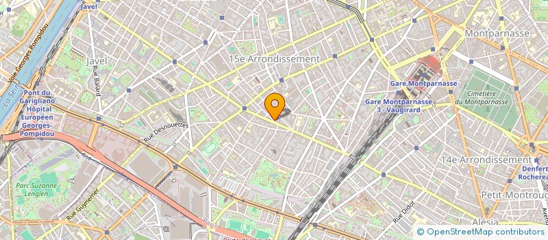 localisation de l'entreprise 3RD ROUND  PARIS