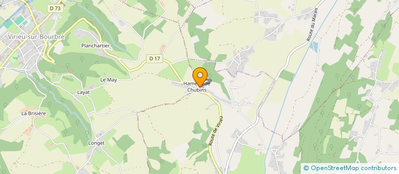 localisation de l'entreprise 3RG  VAL-DE-VIRIEU