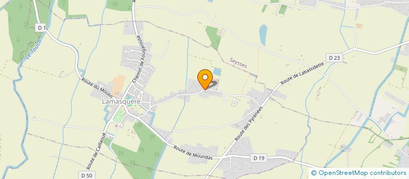 localisation de l'entreprise 3RGOTECH  LAMASQUERE