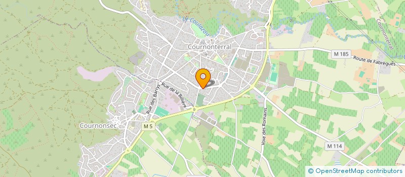 localisation de l'entreprise 3RGT  COURNONTERRAL