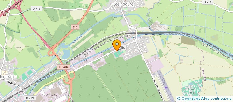 localisation de l'entreprise 3RIVES  STEINBOURG