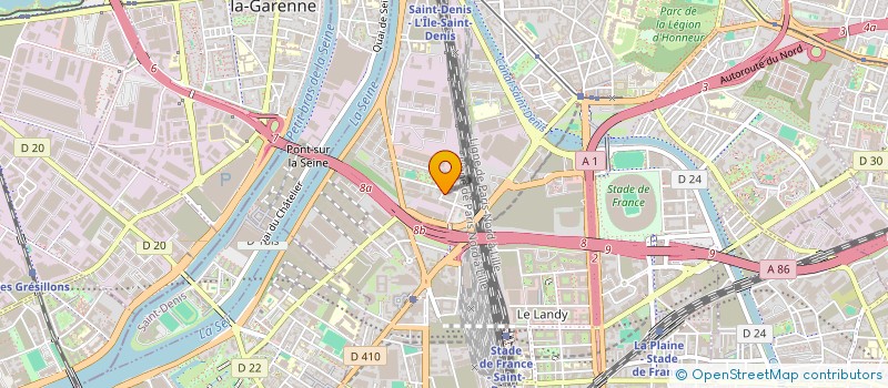 localisation de l'entreprise 3RS IMMOBILIER à SAINT-DENIS