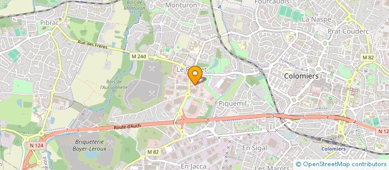 localisation de l'entreprise 3RSV à COLOMIERS