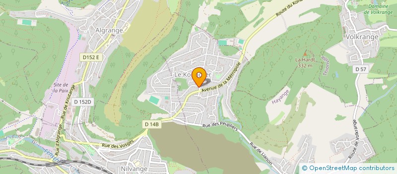 localisation de l'entreprise 3S  HAYANGE