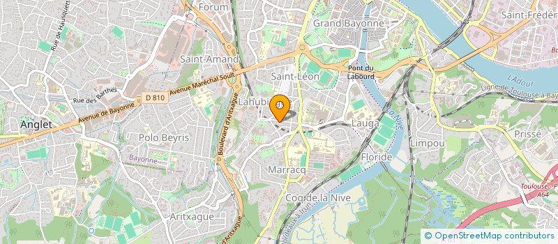 localisation de l'entreprise 3S+ à BAYONNE