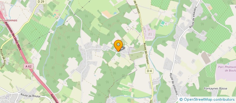 localisation de l'entreprise 3S  CASTELNAU-D'ESTRETEFONDS