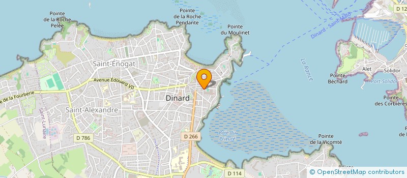 localisation de l'entreprise 3S  DINARD