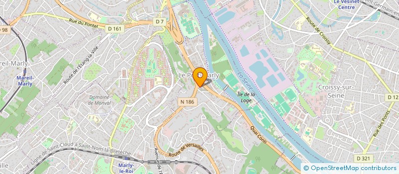 localisation de l'entreprise 3S  LE PORT-MARLY