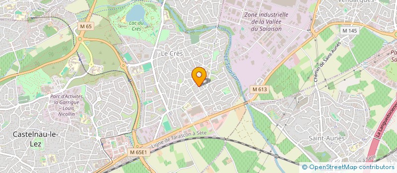 localisation de l'entreprise 3S à LE CRES