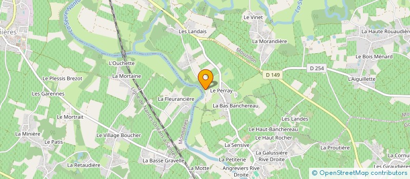 localisation de l'entreprise 3S BEAUREPAIRE à ANGERS