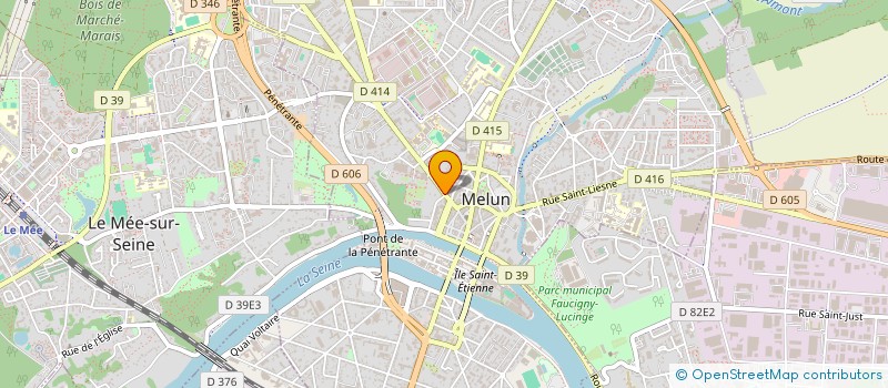 localisation de l'entreprise 3S BOULANGERIE  MELUN