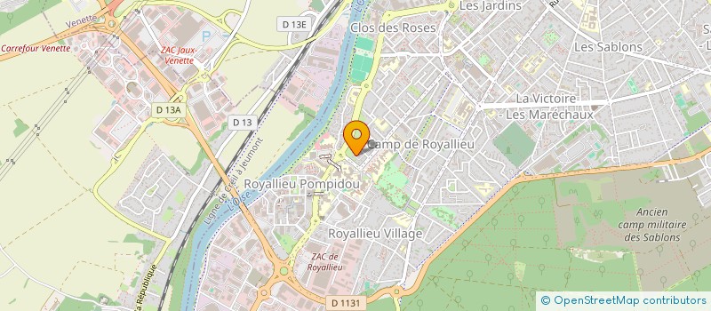 localisation de l'entreprise 3S E-COM  COMPIEGNE