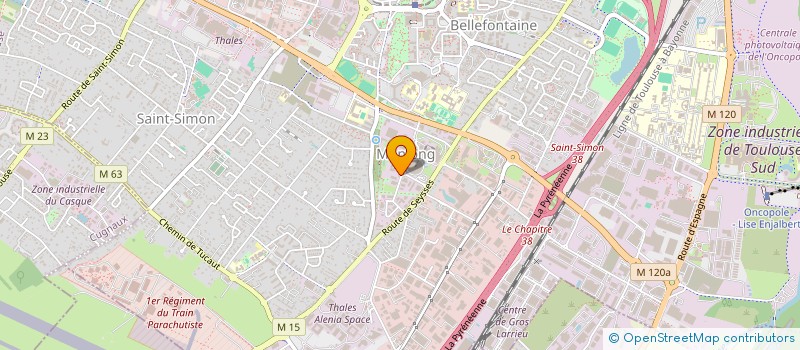 localisation de l'entreprise 3S EQUIPEMENTS ROUTIERS à TOULOUSE