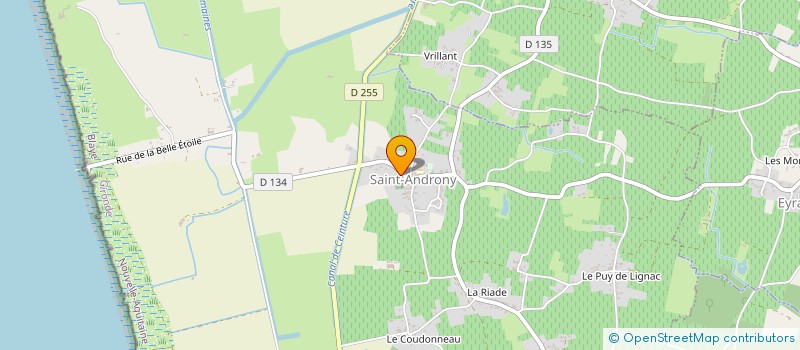 localisation de l'entreprise 3S GESTIMMO à SAINT-ANDRONY