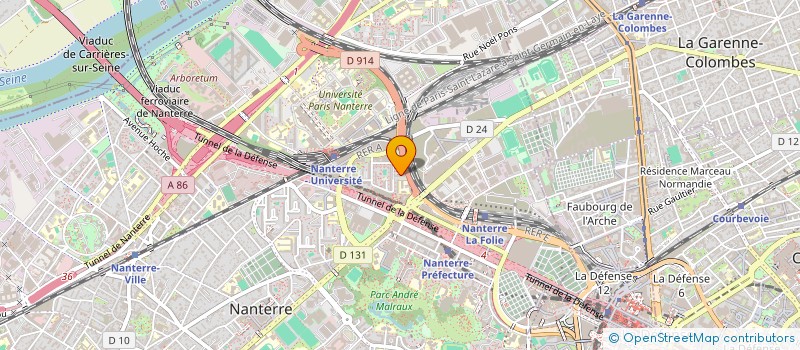 localisation de l'entreprise 3S HOME  NANTERRE