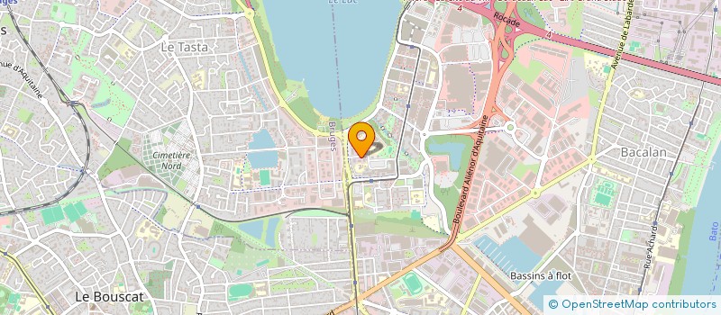 localisation de l'entreprise 3S LE GRAND LARGE  BORDEAUX