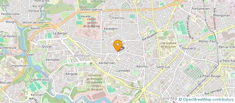 localisation de l'entreprise 3S LIVRAISONS à BREST