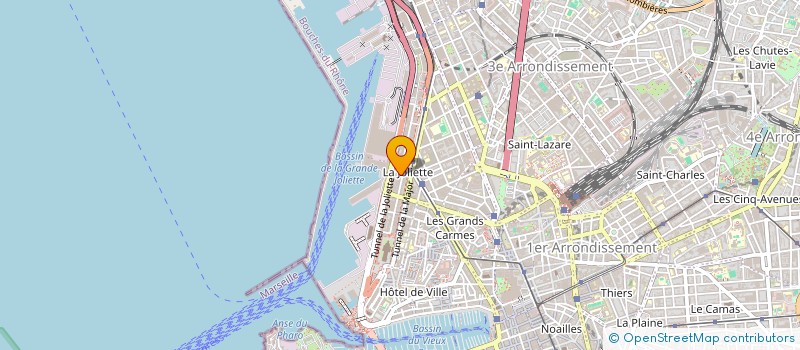 localisation de l'entreprise 3S MEDIA à MARSEILLE
