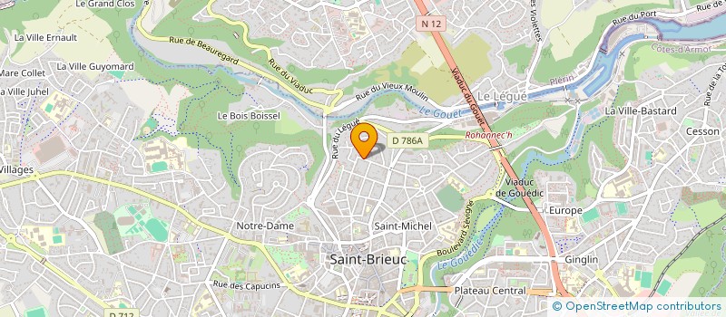 localisation de l'entreprise 3S PARTNERS - INVEST à SAINT-BRIEUC