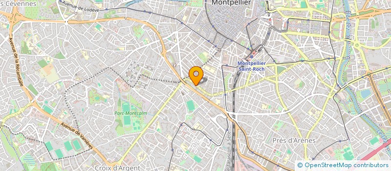localisation de l'entreprise 3S SPORTSYSTEMS à MONTPELLIER