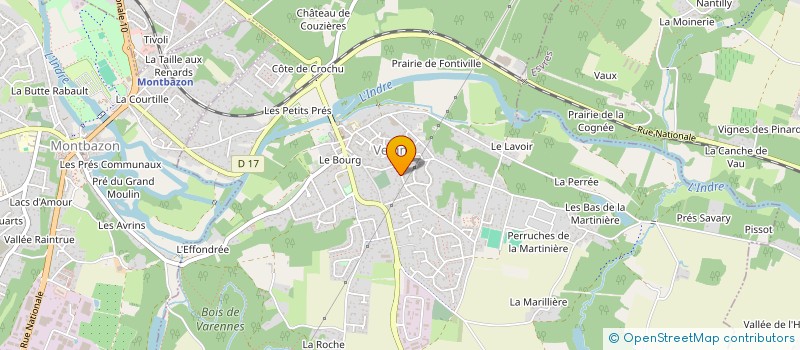 localisation de l'entreprise 3SC à VEIGNE
