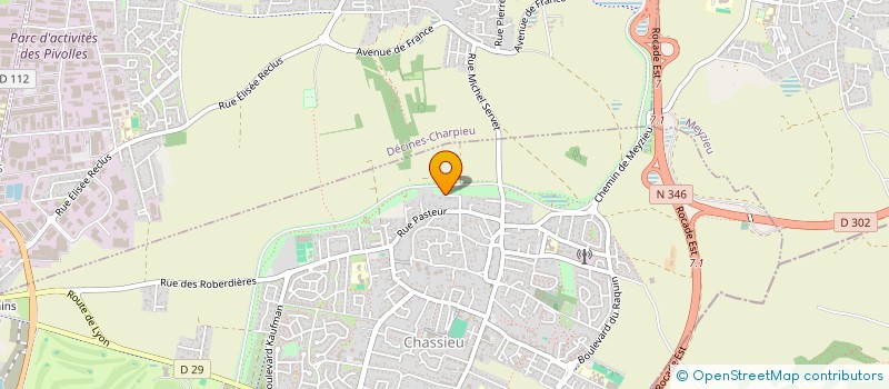 localisation de l'entreprise 3SJE  CHASSIEU