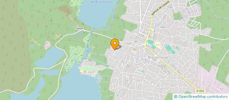 localisation de l'entreprise 3SK  BISCARROSSE