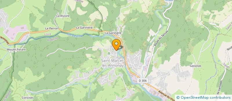 localisation de l'entreprise 3SLD à SAINT-MARCEL-LES-ANNONAY