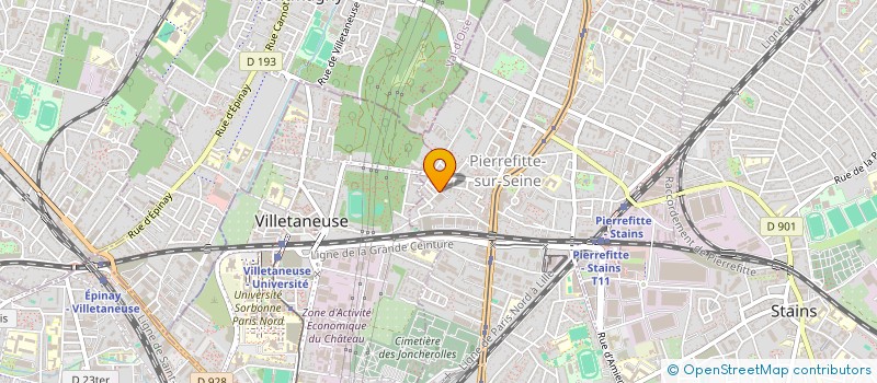 localisation de l'entreprise 3SM à PIERREFITTE-SUR-SEINE