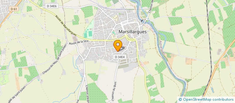 localisation de l'entreprise 3SOME INVEST  MARSILLARGUES