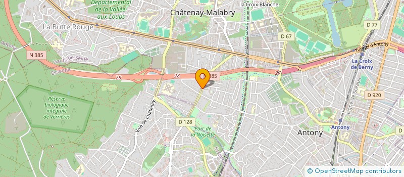 localisation de l'entreprise 3SV CONSEIL  CHATENAY-MALABRY