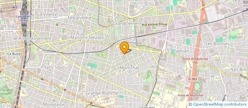 localisation de l'entreprise 3T à LYON