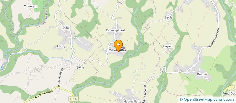 localisation de l'entreprise 3T  SAINT-EUSEBE