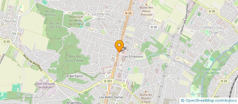localisation de l'entreprise 3T à LONGPONT-SUR-ORGE