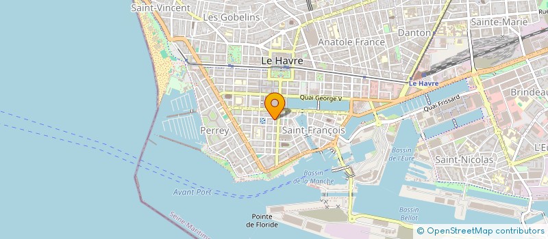 localisation de l'entreprise 3T HABITATION  LE HAVRE