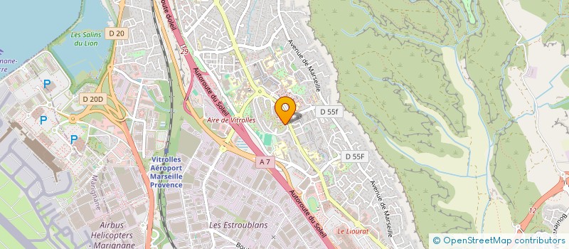 localisation de l'entreprise 3T INVEST à VITROLLES