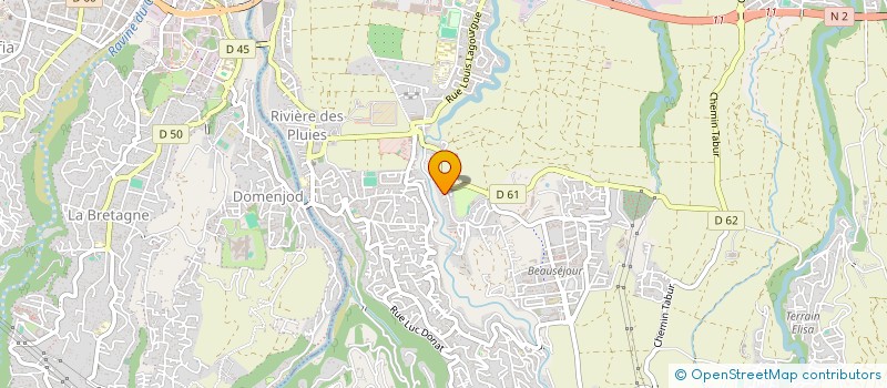 localisation de l'entreprise 3TBG  SAINTE-MARIE