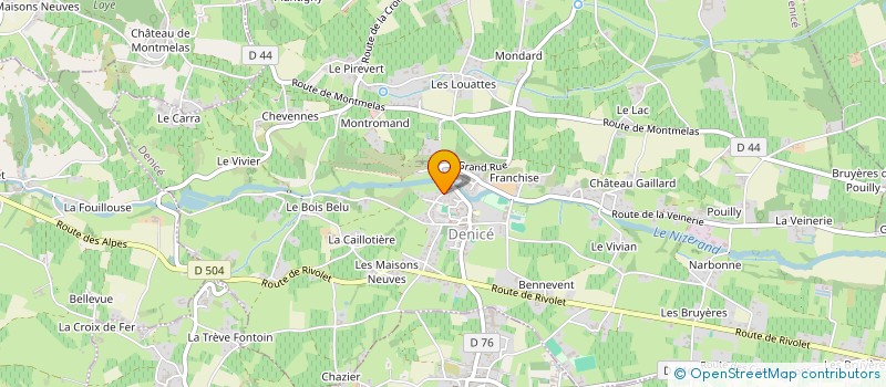 localisation de l'entreprise 3TEIX  DENICE