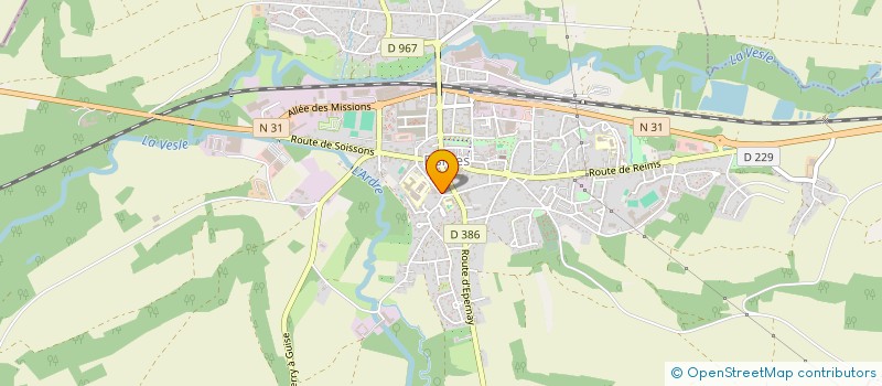 localisation de l'entreprise 3TMA  FISMES