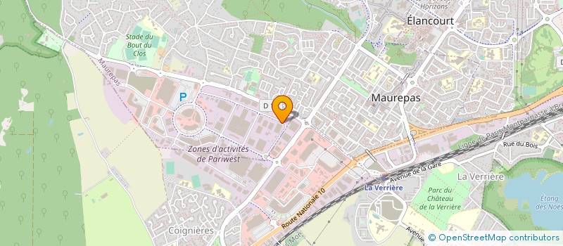 localisation de l'entreprise 3V NETTOYAGE à MAUREPAS