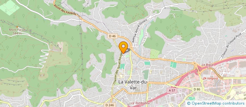 localisation de l'entreprise 3V3M SAVEURS à LA VALETTE-DU-VAR