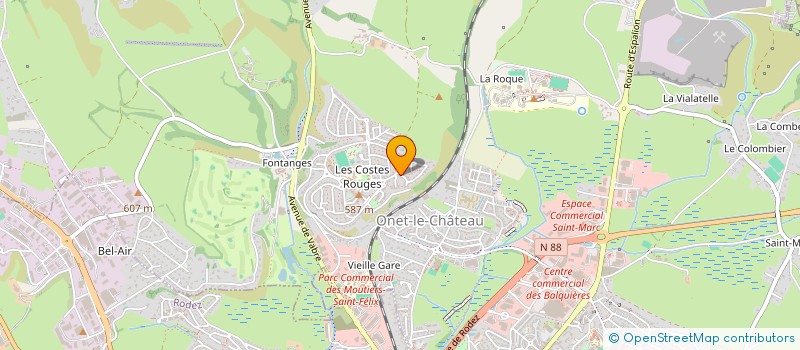 localisation de l'entreprise 3VAL  MOYRAZES