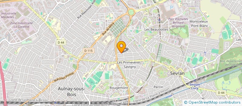 localisation de l'entreprise 3W à SEVRAN