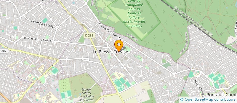 localisation de l'entreprise 3W DESIGN à LE PLESSIS-TREVISE