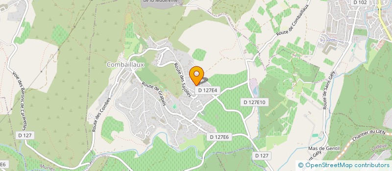 localisation de l'entreprise 3WSPORT  COMBAILLAUX