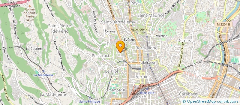 localisation de l'entreprise 3X à NICE